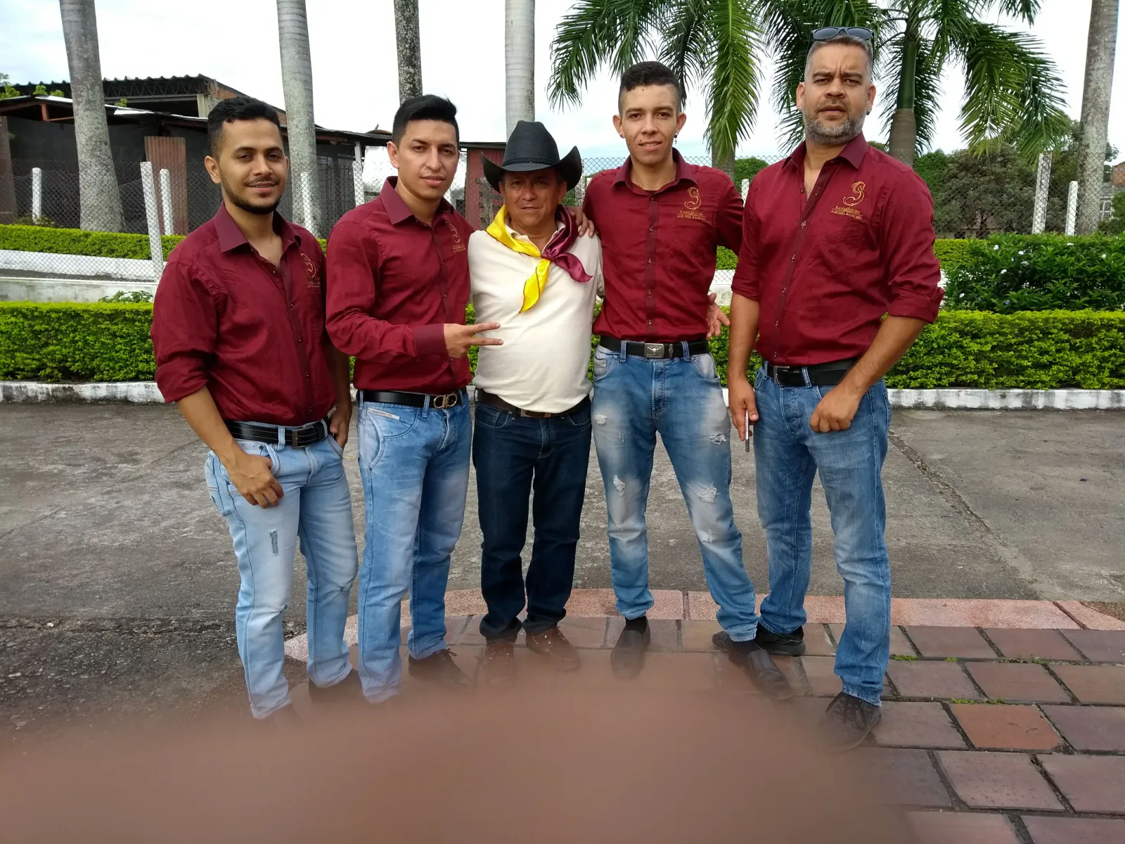 Grupo norteño en presentación